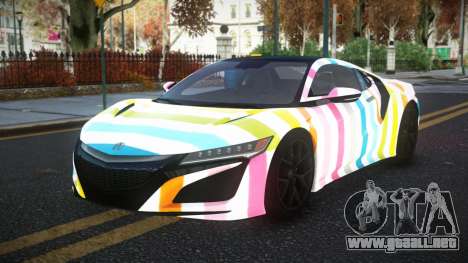 Acura NSX Lamiclos S4 para GTA 4