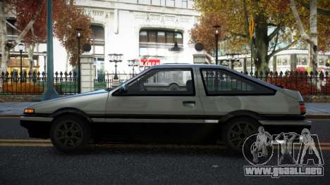 Toyota AE86 Zemdifeca para GTA 4
