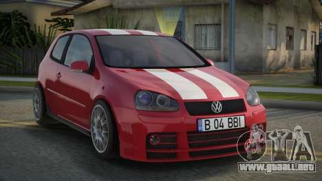 Volkswagen Golf Desrovin para GTA San Andreas