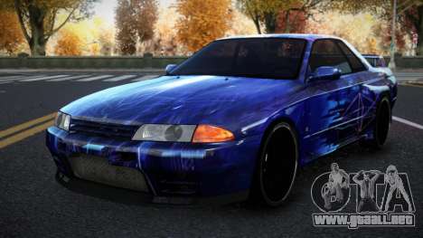 Nissan Skyline R32 Nielna S6 para GTA 4