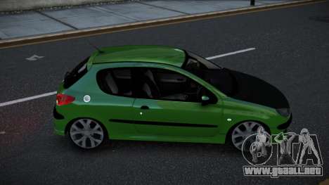 Peugeot 206 Puckuv para GTA 4