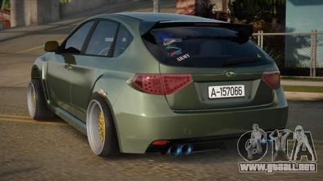 Subaru WRX STI Laferiah para GTA San Andreas