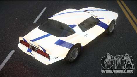 Pontiac Trans AM Tyolas S5 para GTA 4