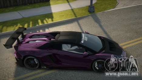 Lamborghini Aventador Ellatoriel para GTA San Andreas