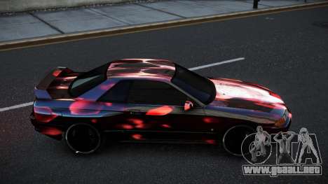 Nissan Skyline R32 Nielna S10 para GTA 4