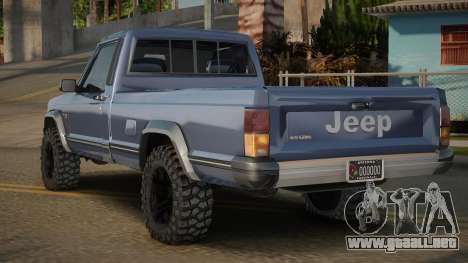 Jeep Comanche Leyge para GTA San Andreas