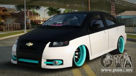 Chevrolet Aveo Meloony para GTA San Andreas