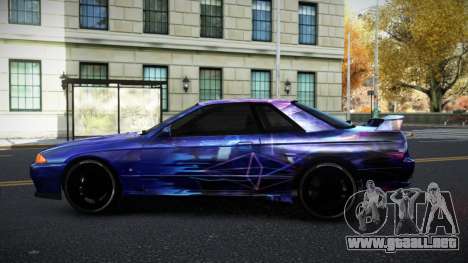 Nissan Skyline R32 Nielna S6 para GTA 4