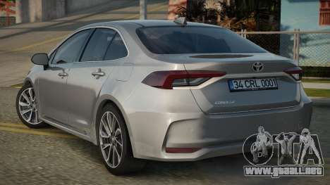 Toyota Corolla Nyselinlan para GTA San Andreas