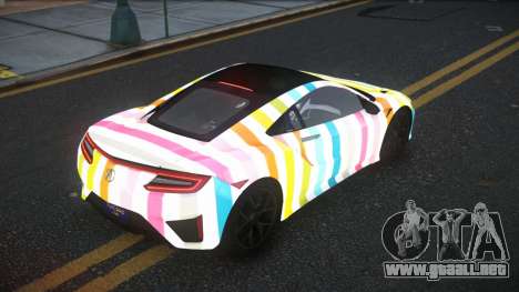 Acura NSX Lamiclos S4 para GTA 4