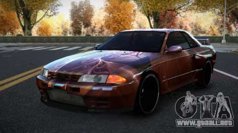 Nissan Skyline R32 Nielna S8 para GTA 4