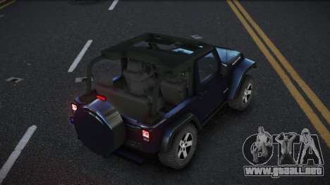 Jeep Wrangler Solabused para GTA 4