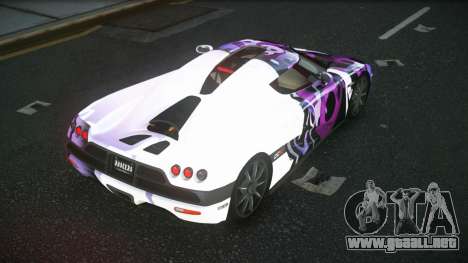 Koenigsegg CCX Vanlyn S14 para GTA 4