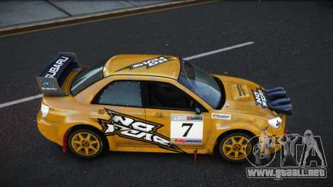 Subaru Impreza Qisgeqodi para GTA 4