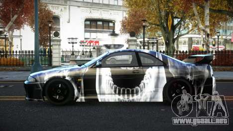 Nissan Skyline R33 Cogelria S11 para GTA 4