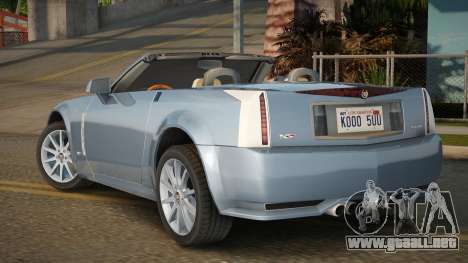 Cadillac XLR Amlynph para GTA San Andreas