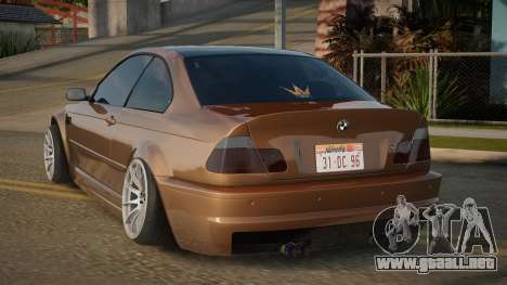 BMW M3 E46 Patjes para GTA San Andreas