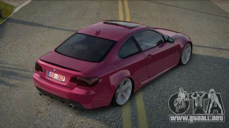 BMW M3 E92 Maelle para GTA San Andreas