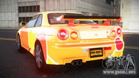 Nissan Skyline R34 Richtiny S1 para GTA 4