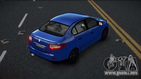 Renault Fluence Ruqbejaj para GTA 4
