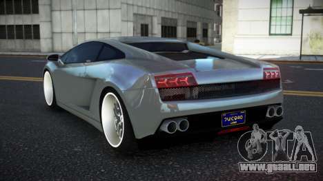 Lamborghini Gallardo Nuwimeji para GTA 4