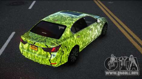 Lexus GS350 Nicas S7 para GTA 4