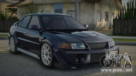 Mitsubishi Lancer Evolution VI Nisajavin para GTA San Andreas