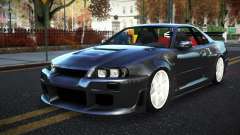 Nissan Skyline R34 Zemzuqo para GTA 4