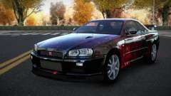 Nissan Skyline R34 Richtiny S10 para GTA 4