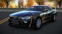 Nissan Skyline R34 Richtiny S8 para GTA 4