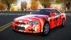 Nissan Skyline R34 Richtiny S14 para GTA 4