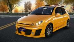 Peugeot 206 Bizjuv para GTA 4