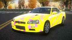 Nissan Skyline R34 Richtiny S6 para GTA 4