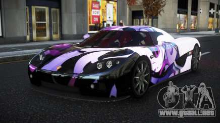 Koenigsegg CCX Vanlyn S14 para GTA 4