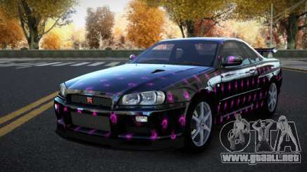 Nissan Skyline R34 Richtiny S3 para GTA 4