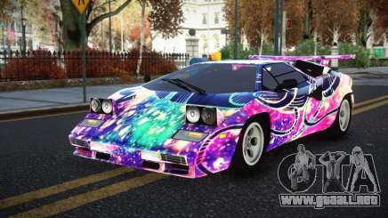 Lamborghini Countach Arse S4 para GTA 4