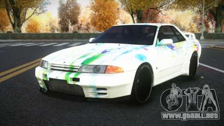 Nissan Skyline R32 Nielna S7 para GTA 4