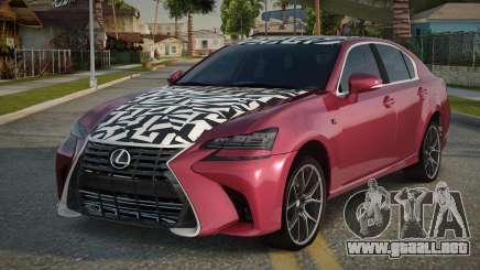 Lexus GS-F Arylian para GTA San Andreas