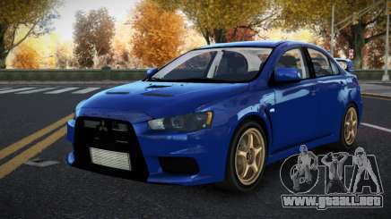 Mitsubishi Lancer Evolution X Ziwasef para GTA 4