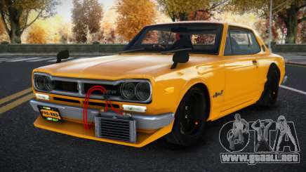 Nissan Skyline Aqut para GTA 4
