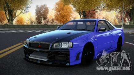 Nissan Skyline R34 Lehijiveb para GTA 4