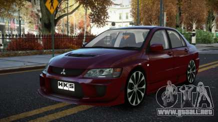 Mitsubishi Lancer Evolution VIII Avav para GTA 4