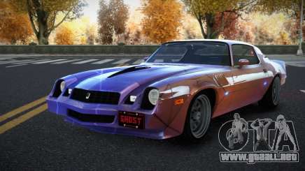 Chevrolet Camaro Z28 Vinlera S10 para GTA 4