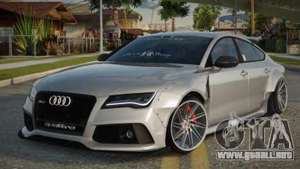 Audi RS7 Mandanie para GTA San Andreas
