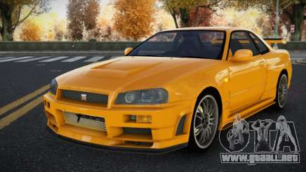 Nissan Skyline R34 Qipno para GTA 4