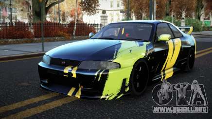 Nissan Skyline R33 Cogelria S9 para GTA 4