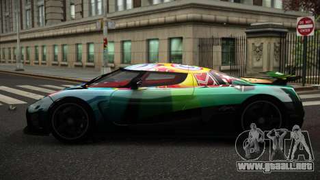 Koenigsegg Agera Ryjusan S10 para GTA 4