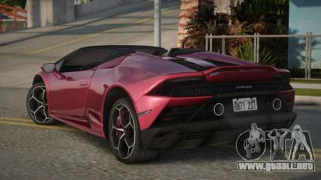 Lamborghini Huracan Satiley para GTA San Andreas