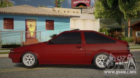 Toyota AE86 Isjelia para GTA San Andreas