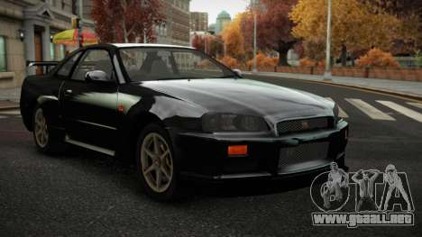 Nissan Skyline R34 Hiso para GTA 4